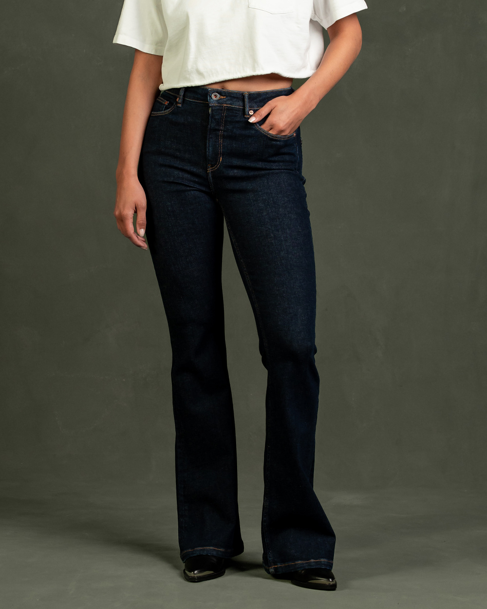 Lisette Flare Indigo Rinse