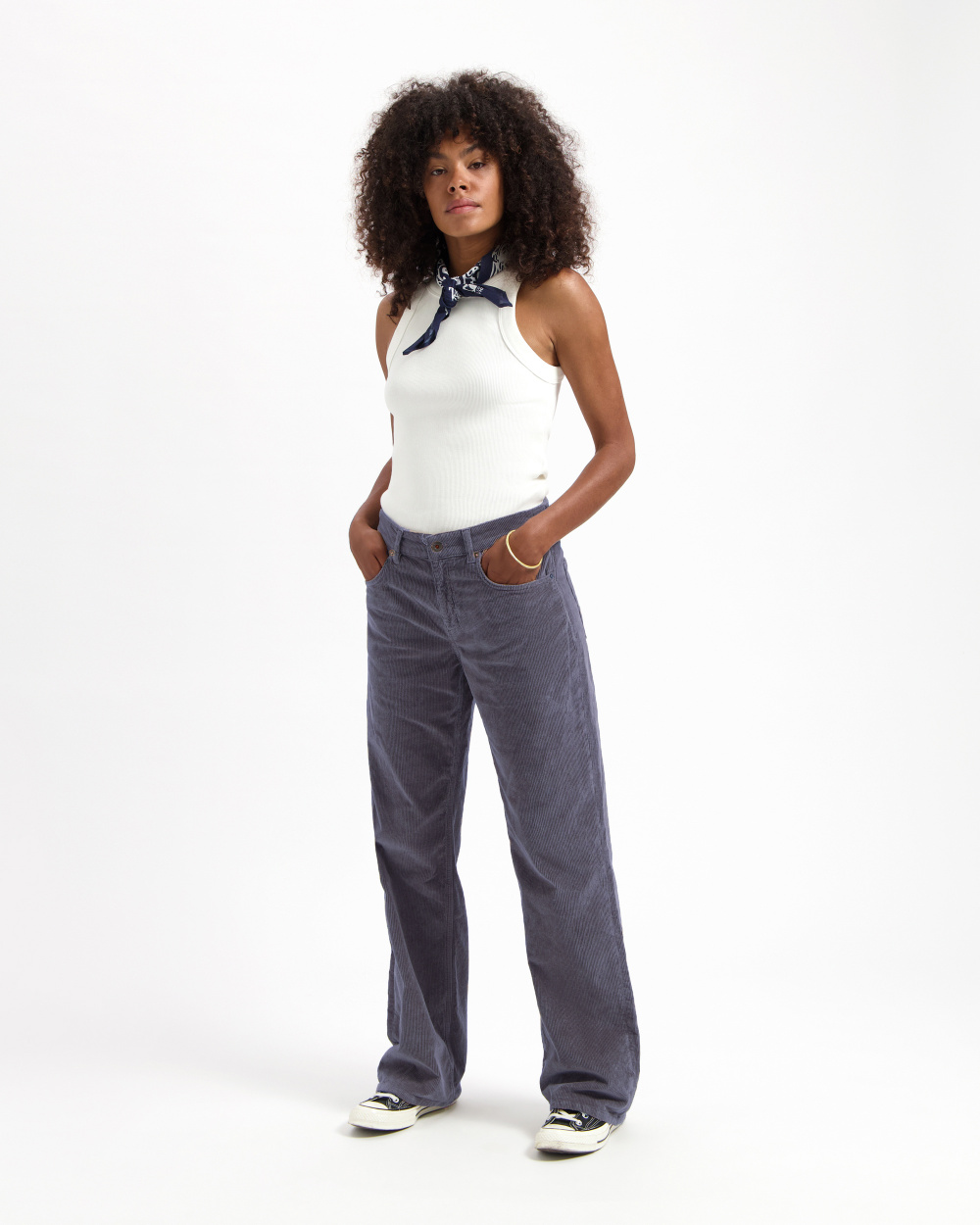 Lena Loose Corduroy Broek