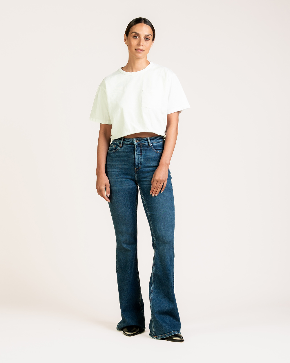 Lisette Flare Clean Blue