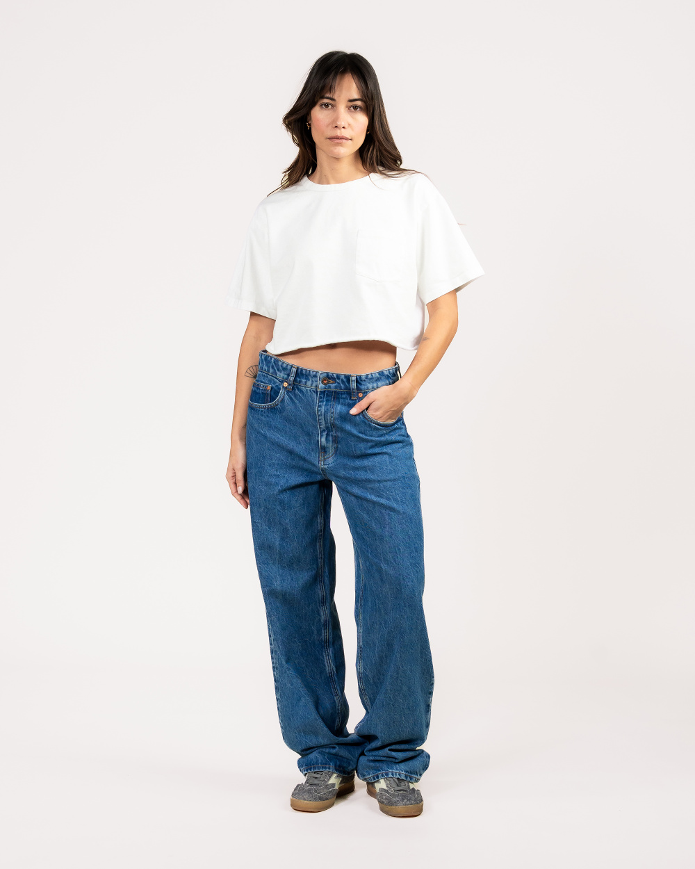 Ruby Relaxed Marble Blue