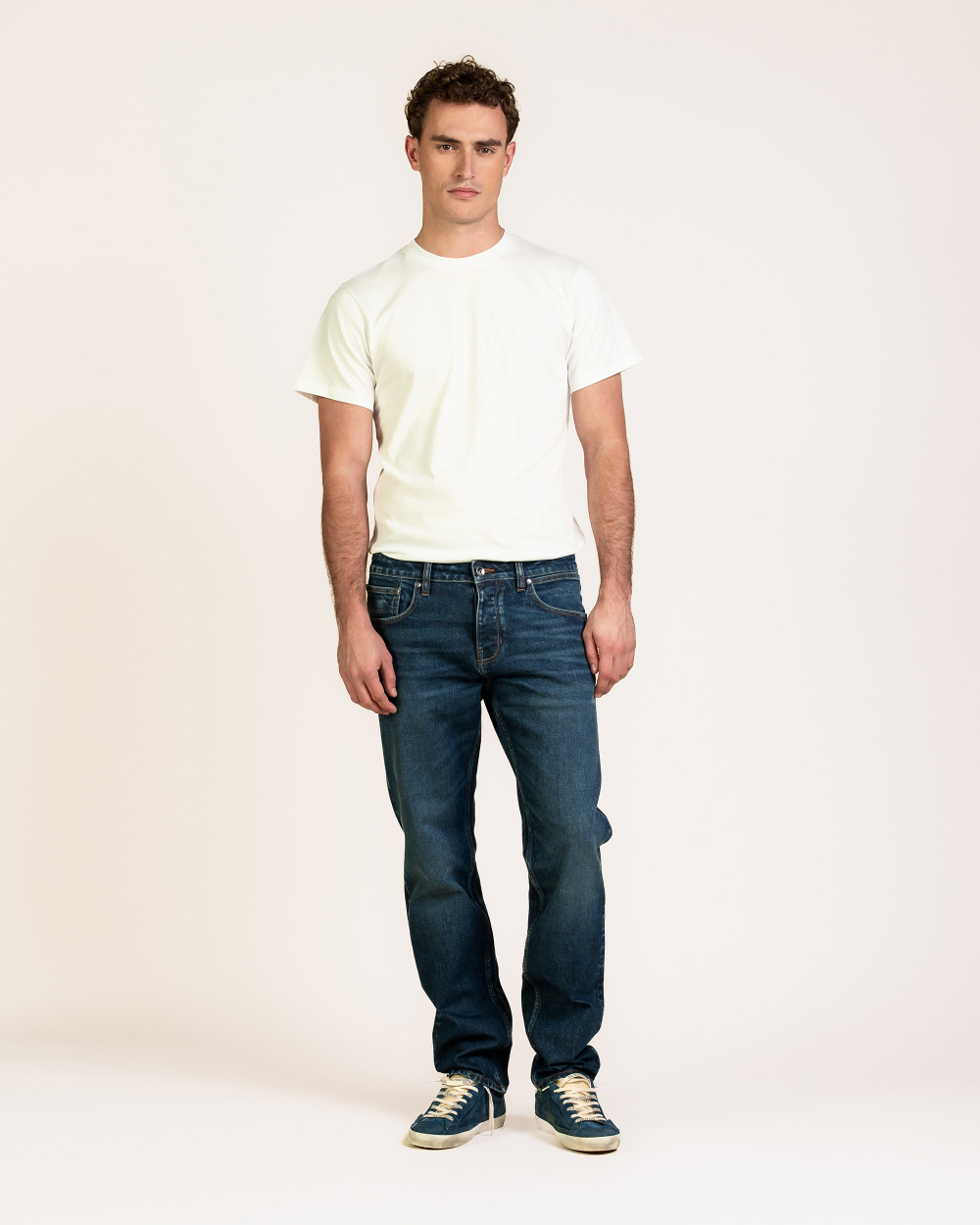 Jim Regular Slim Mid Blue