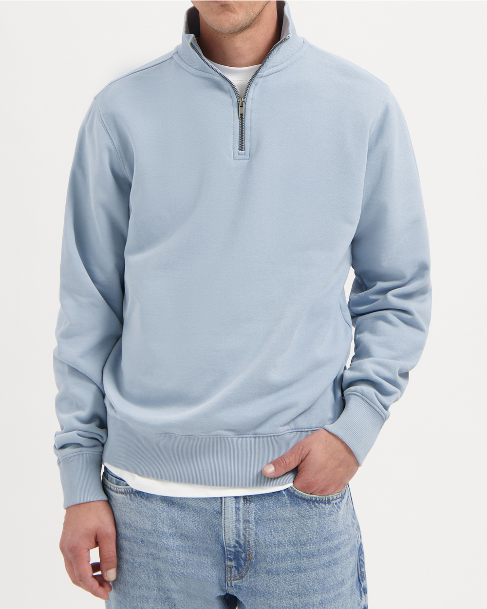 Vince Zip Sweat