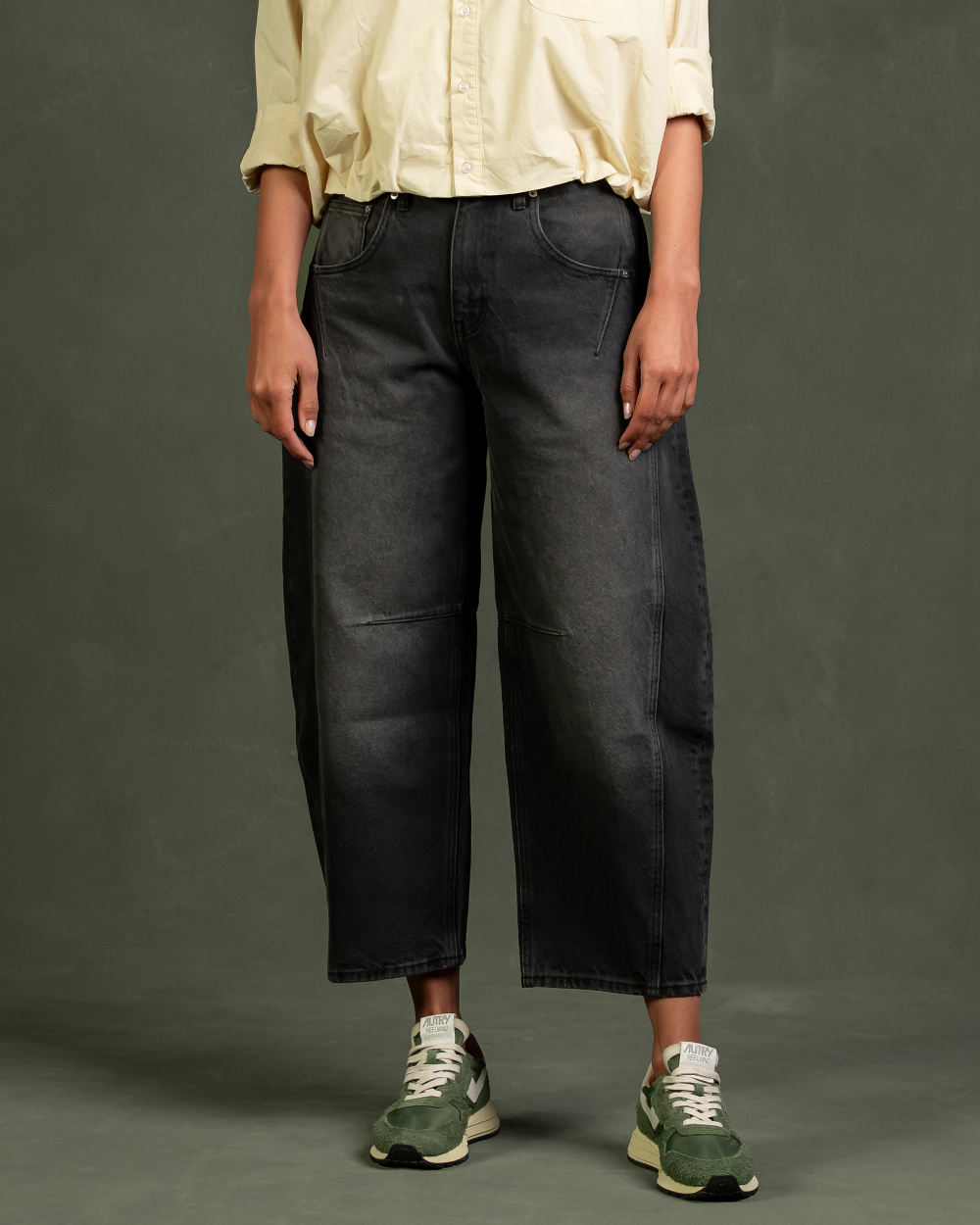 Rebel Barrel Jeans Shadow Black