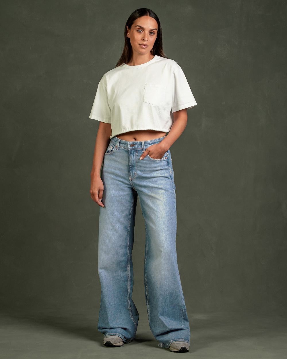 Harper Wide Leg Revintaged
