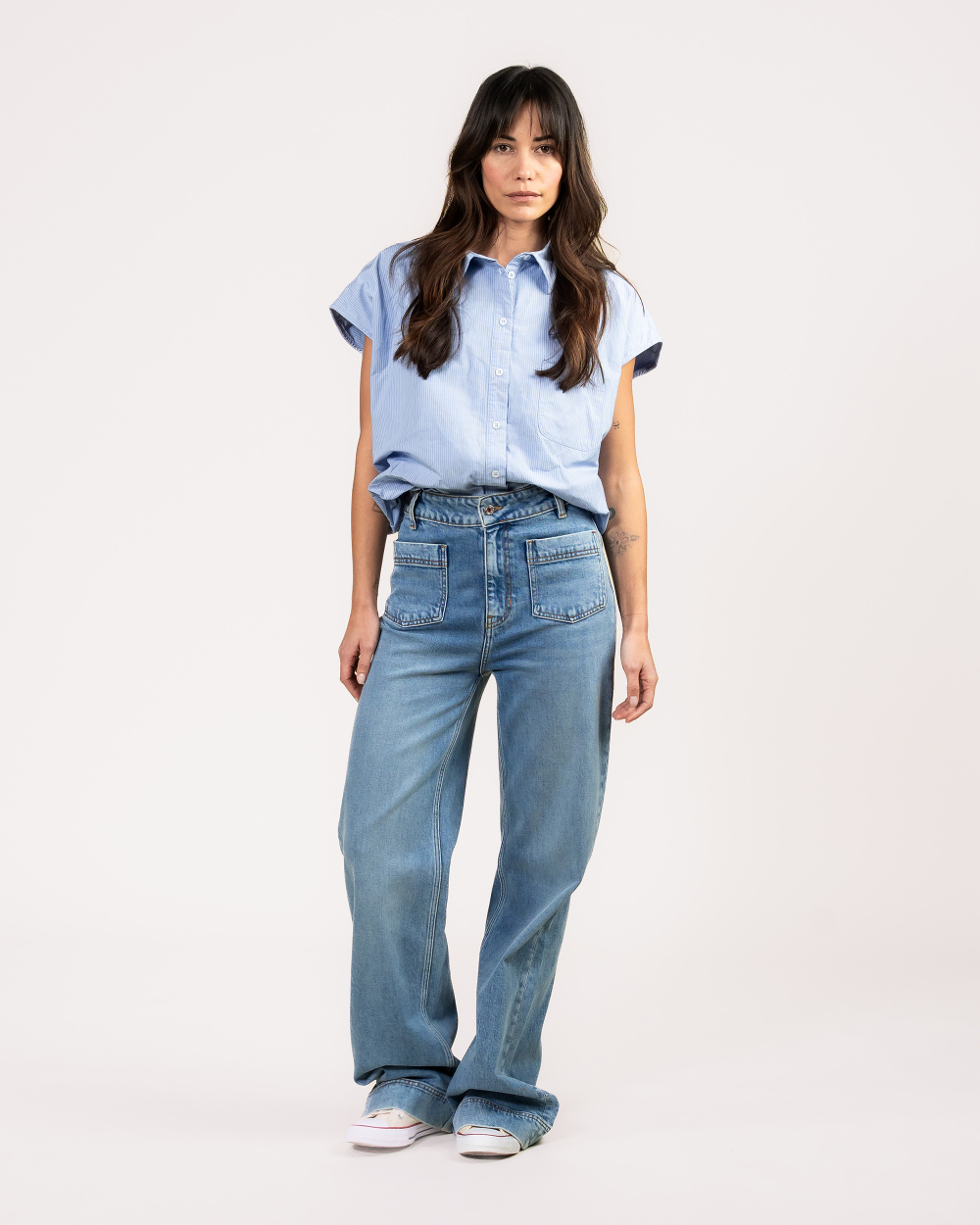 Julie Straight True Indigo