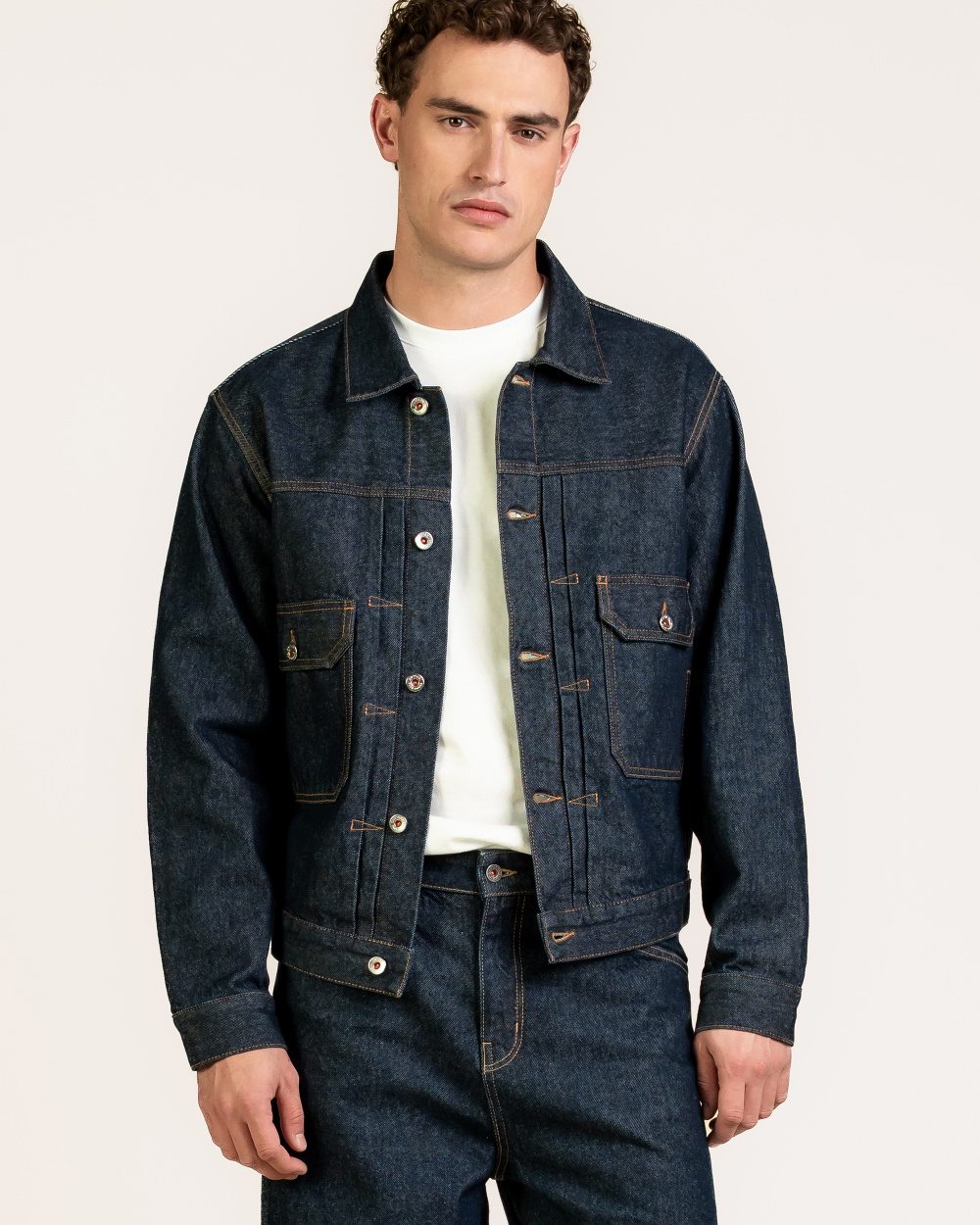 Nelson Pleated Jacket Rinse
