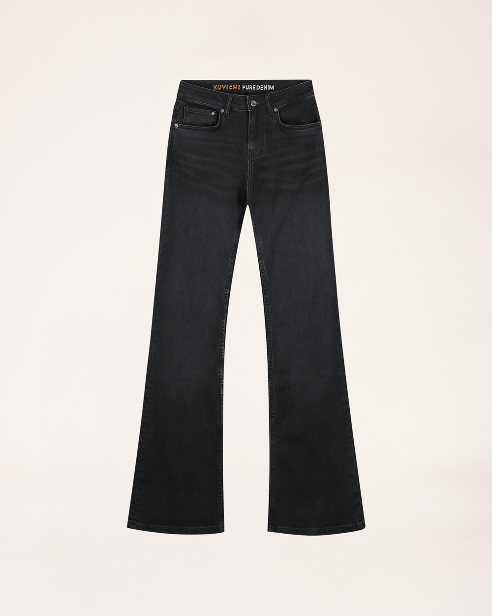 Amy Bootcut Worn in Black