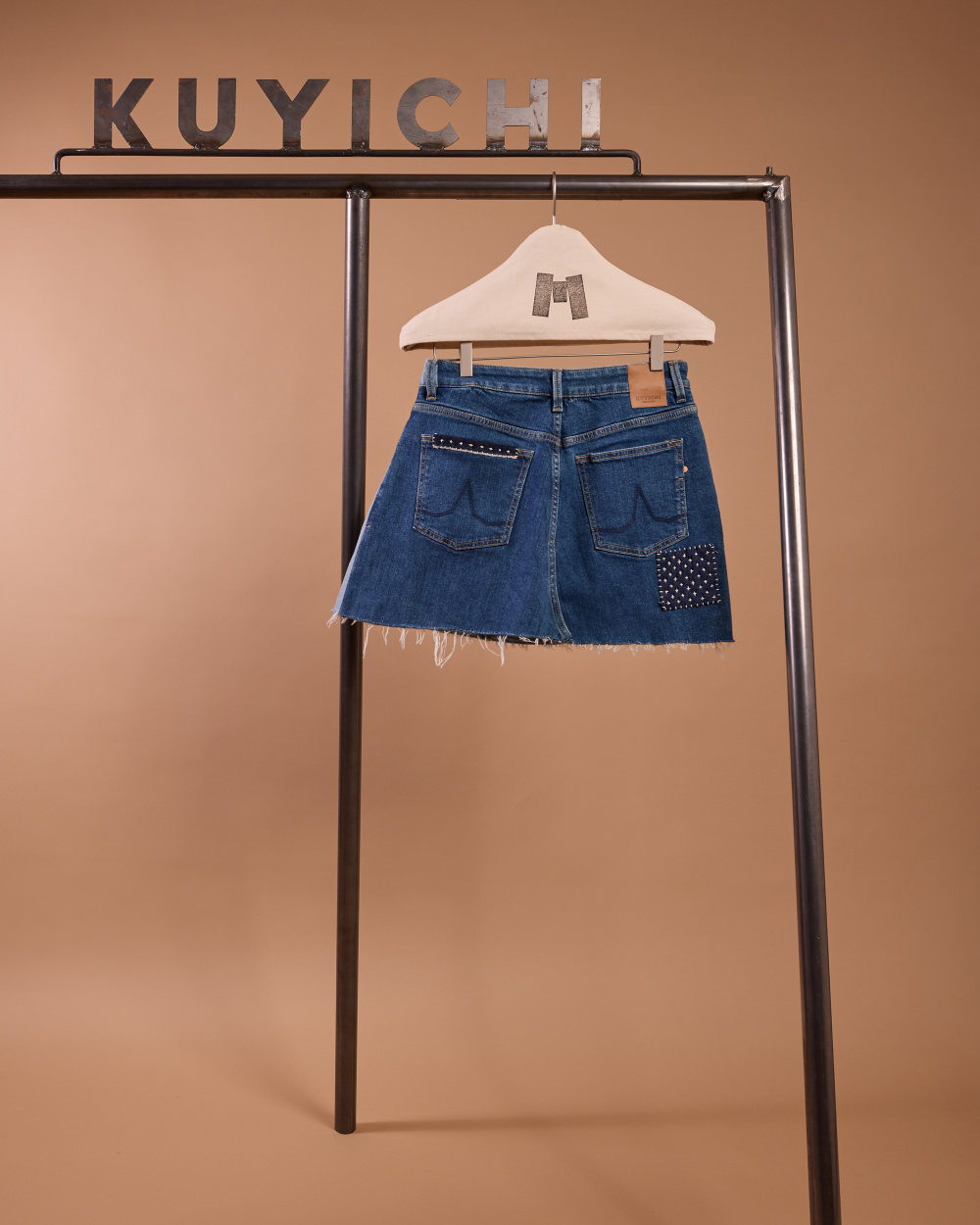 Viv Short Skirt Sashiko