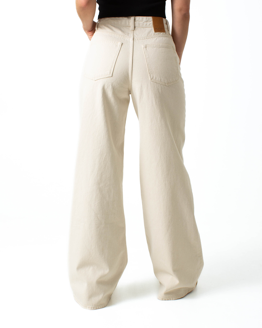 Harper Loose Flare Ecru