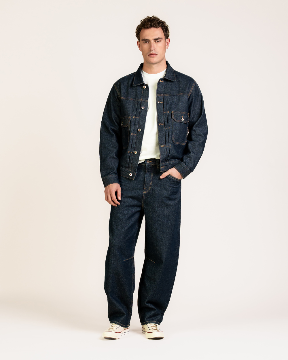 Nelson Pleated Jacket Rinse
