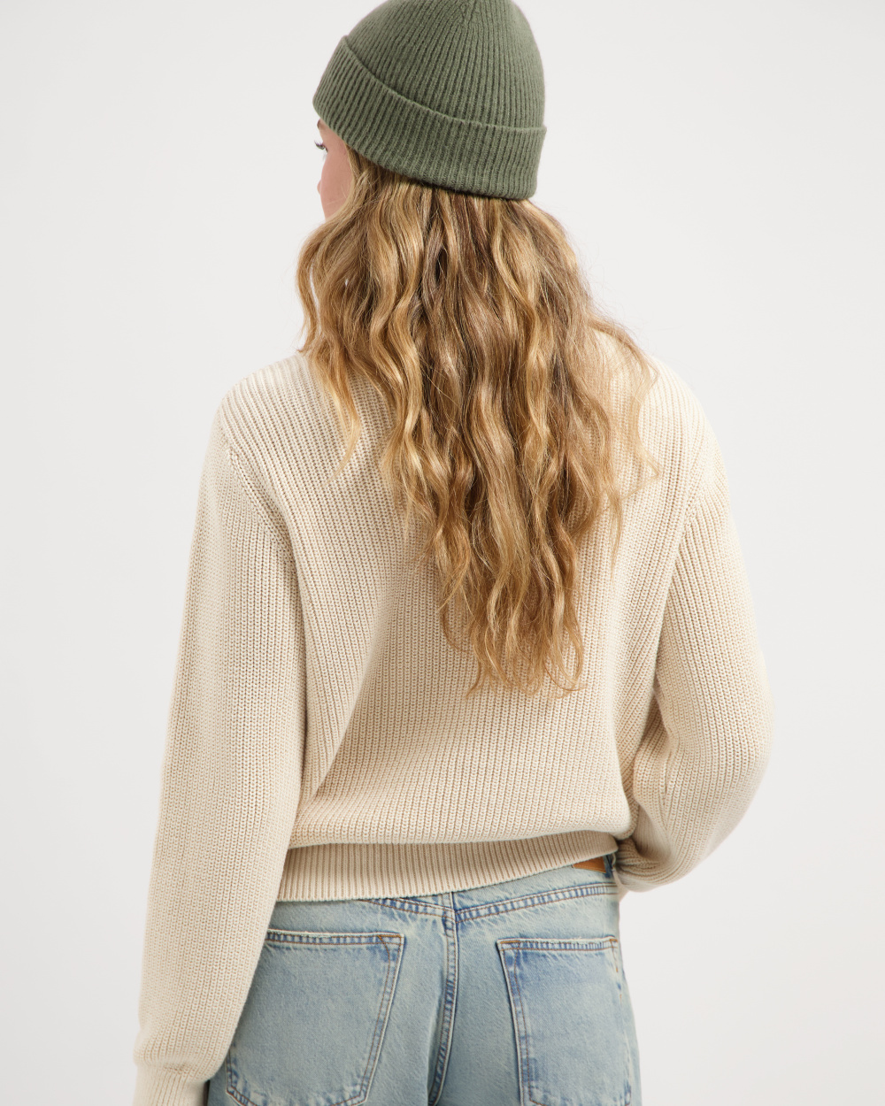 Doris zip knit