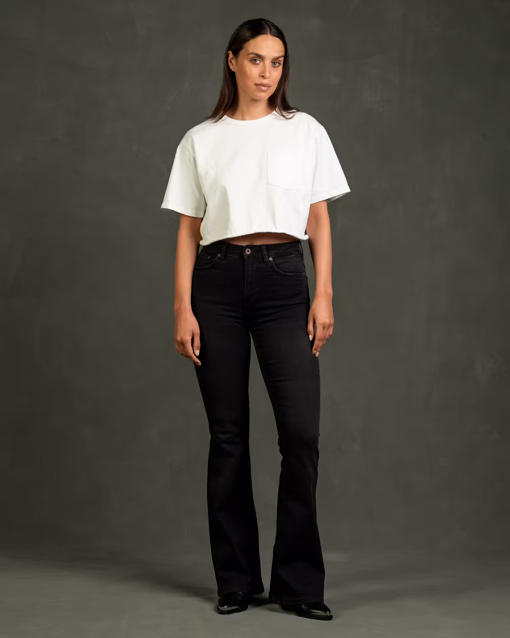 Lisette Flare Worn In Black