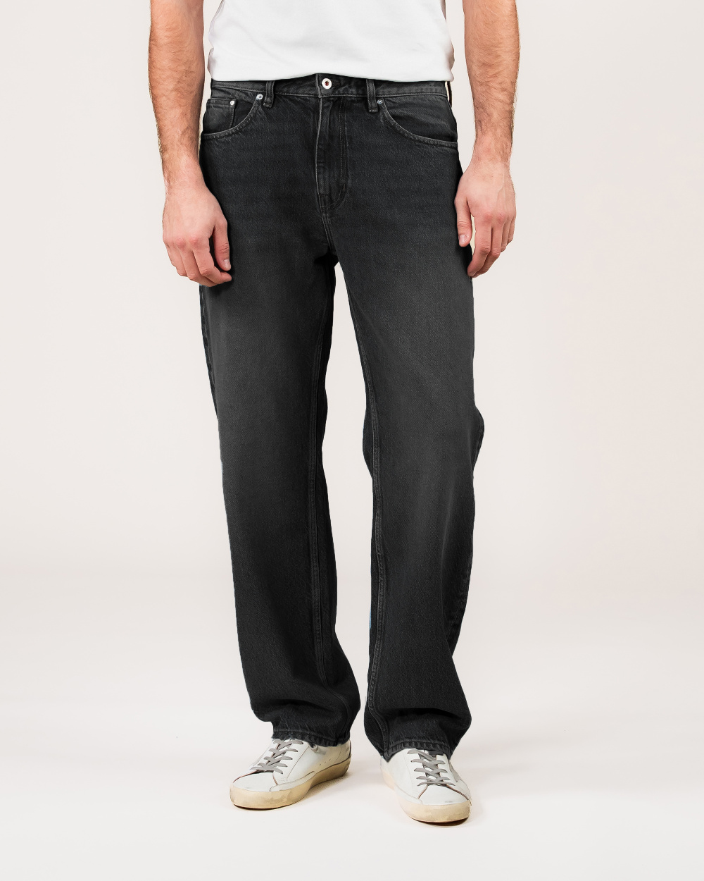 Larry Loose Charcoal Grey