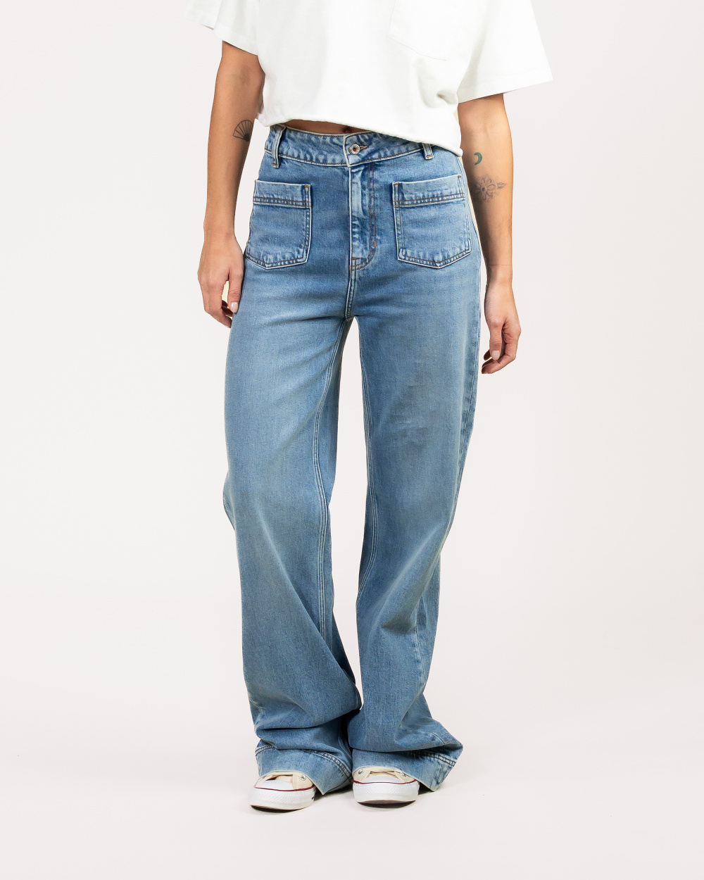 Julie Straight True Indigo