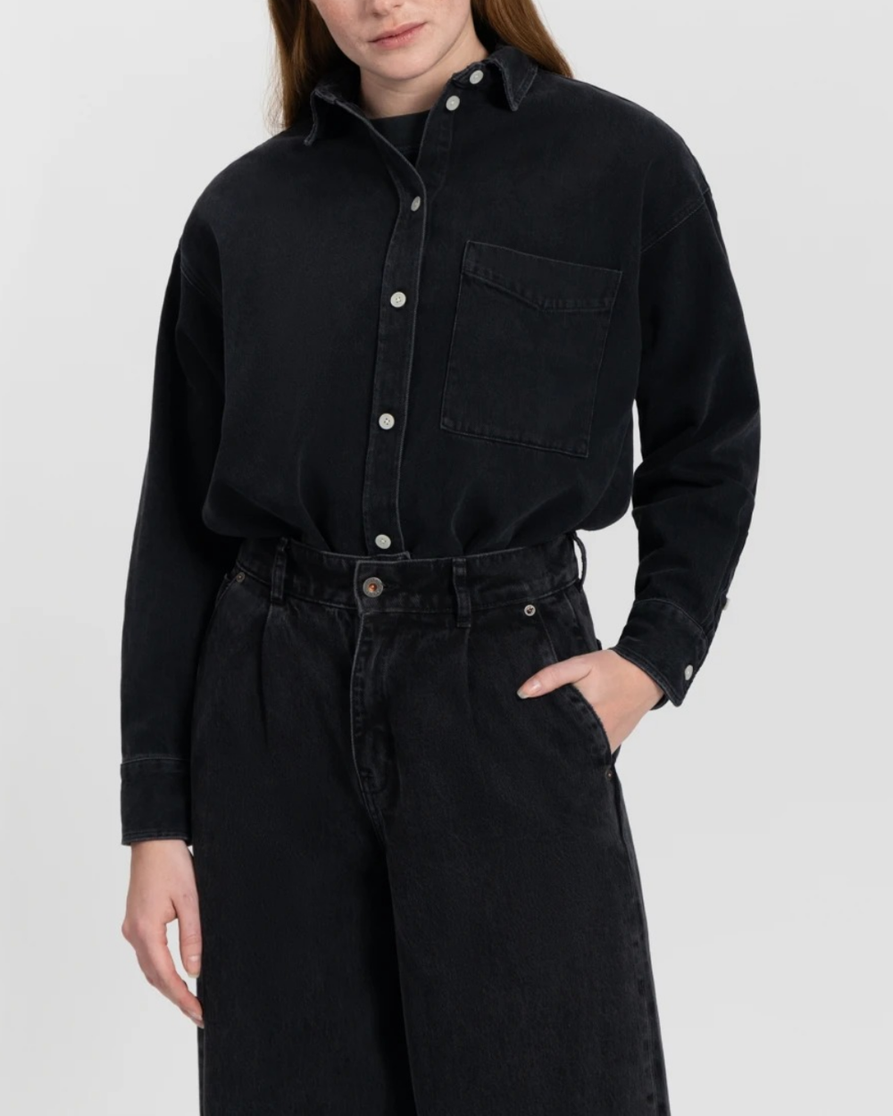 Selina denim Shirt