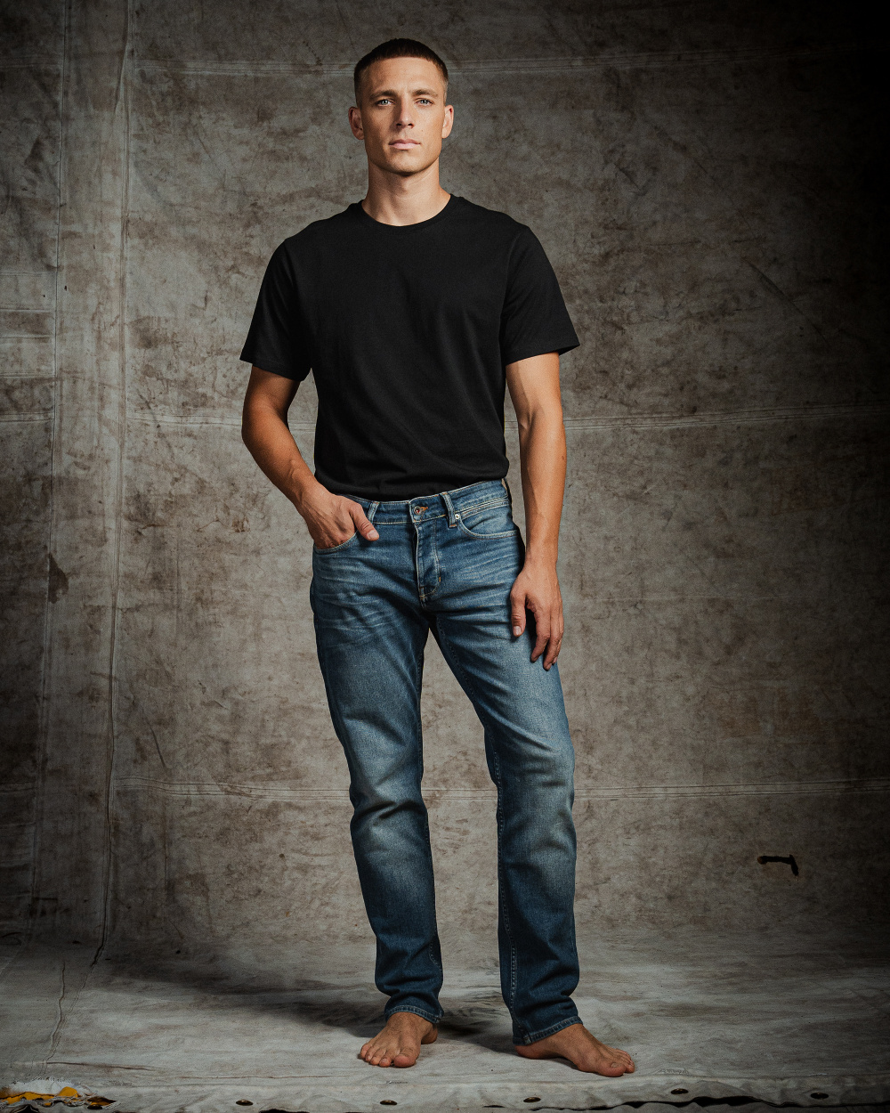 Jim Regular Slim Aged Indigo