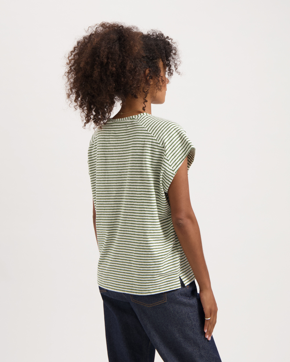 Celine Striped Tee