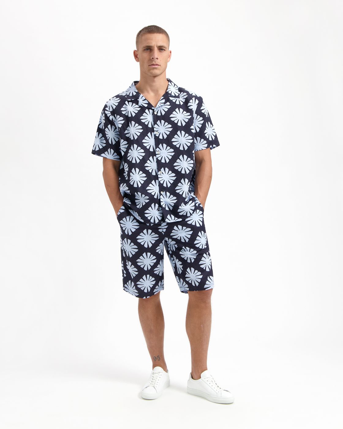 ᐅ Buy KUYICHI Robby linen shirt with short sleeves for men