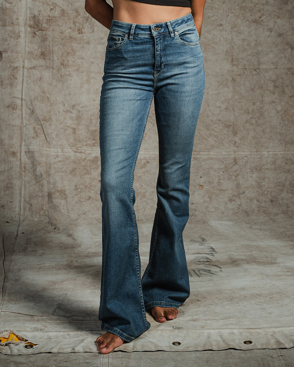 Lisette Flare Super Aged Blue