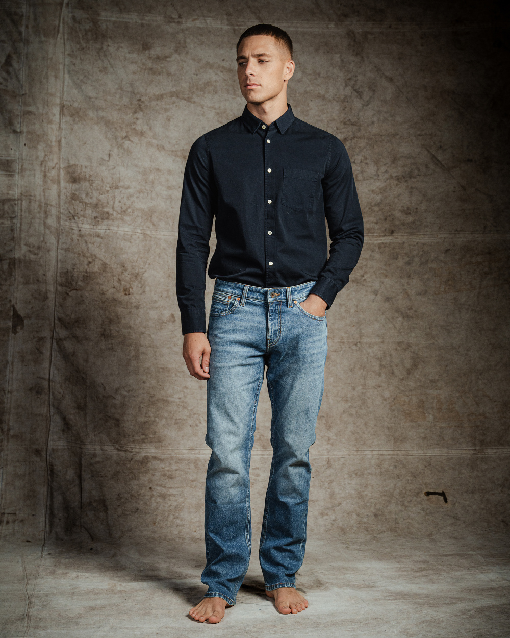 Nick Straight College Indigo