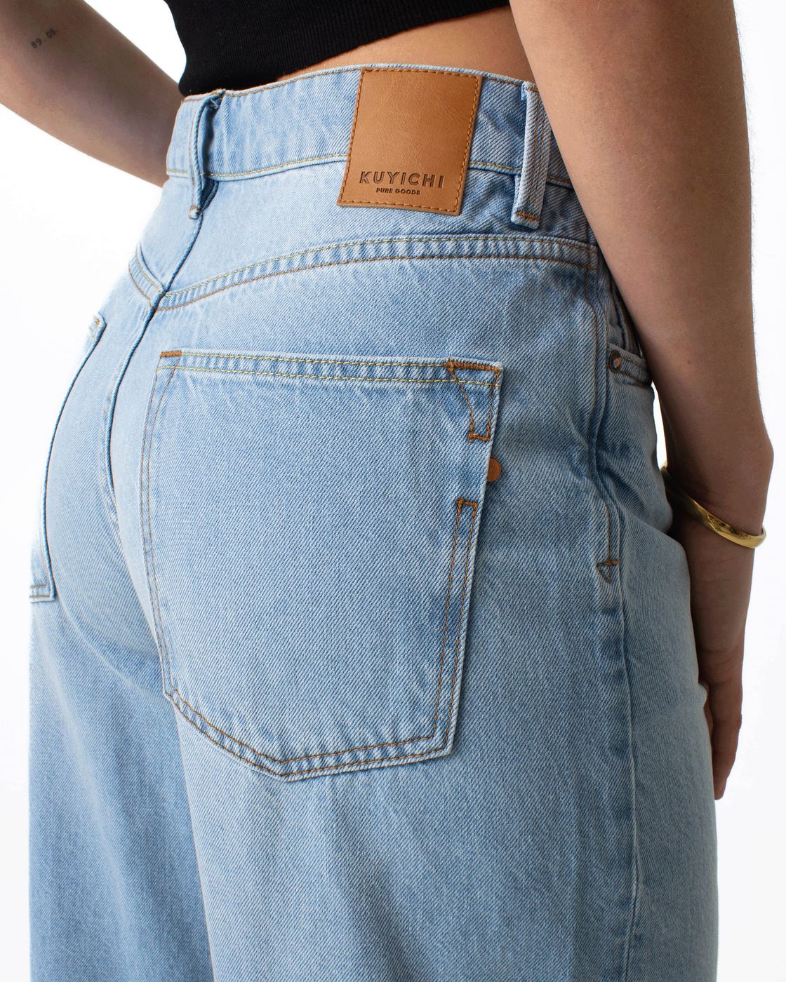 ᐅ Buy KUYICHI Lucy high-rise barrel jeans women