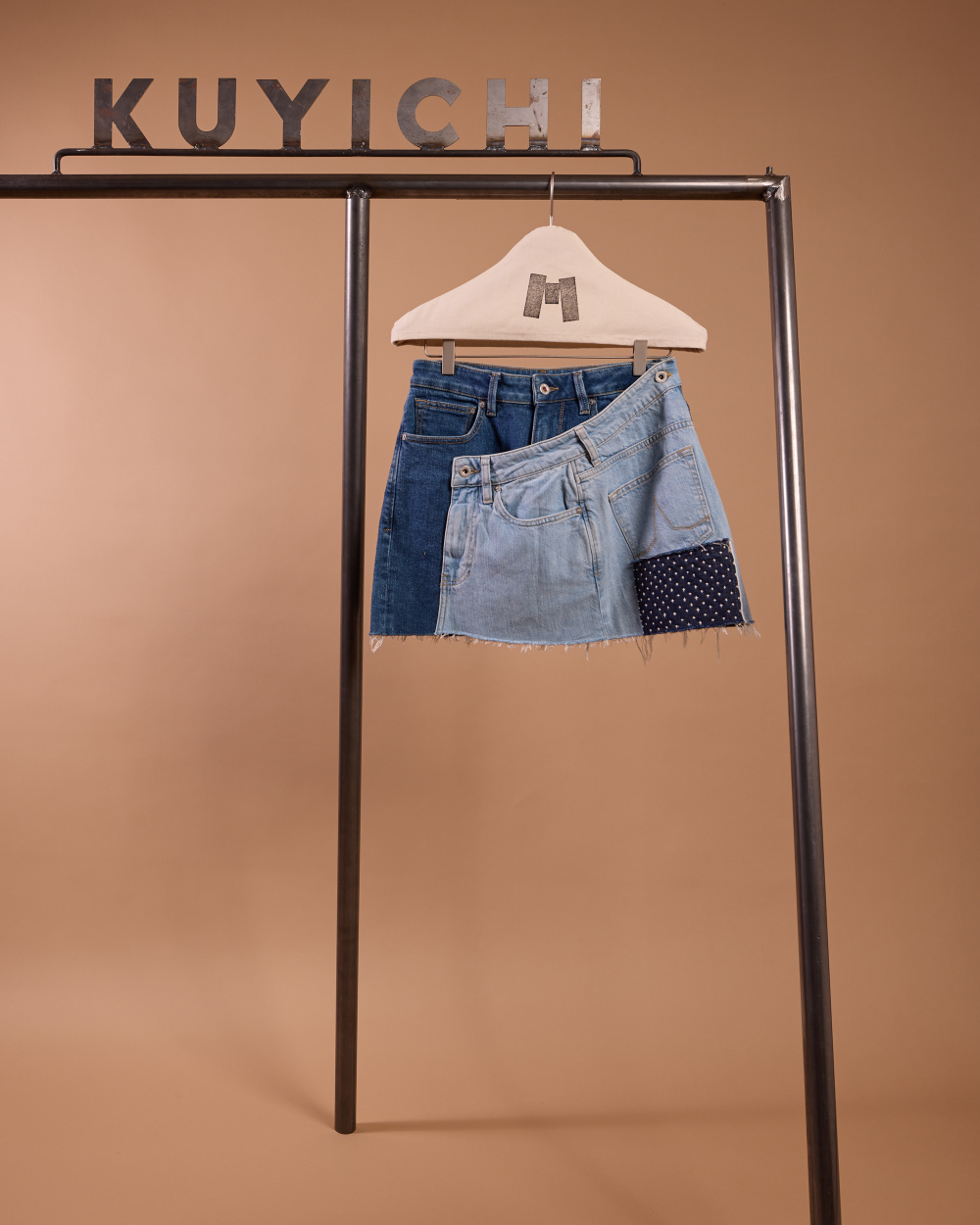 Viv Short Skirt Sashiko