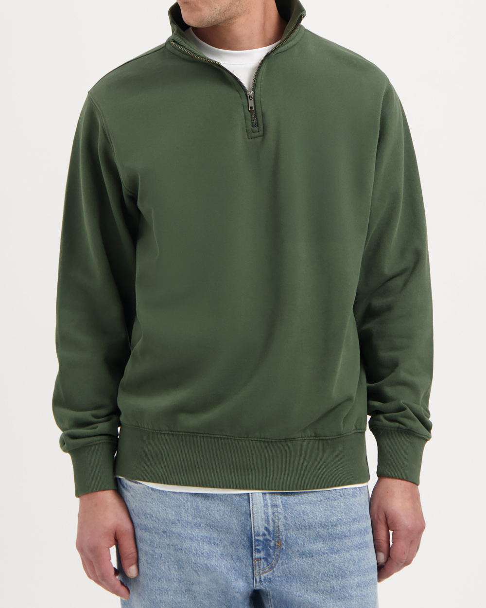 Vince Zip Sweat
