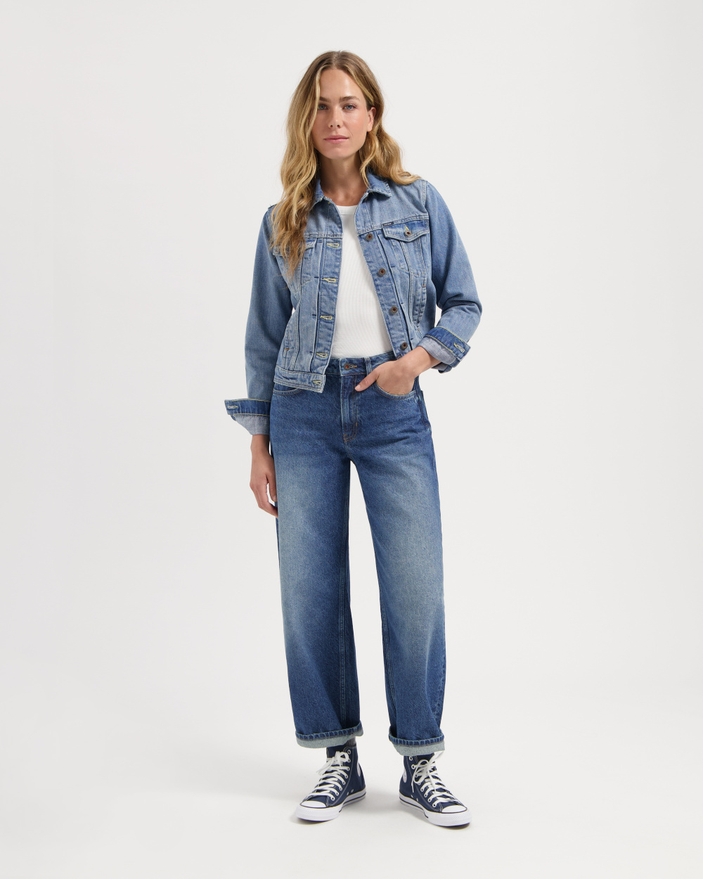 Chelsea Jacket Vintage Blue