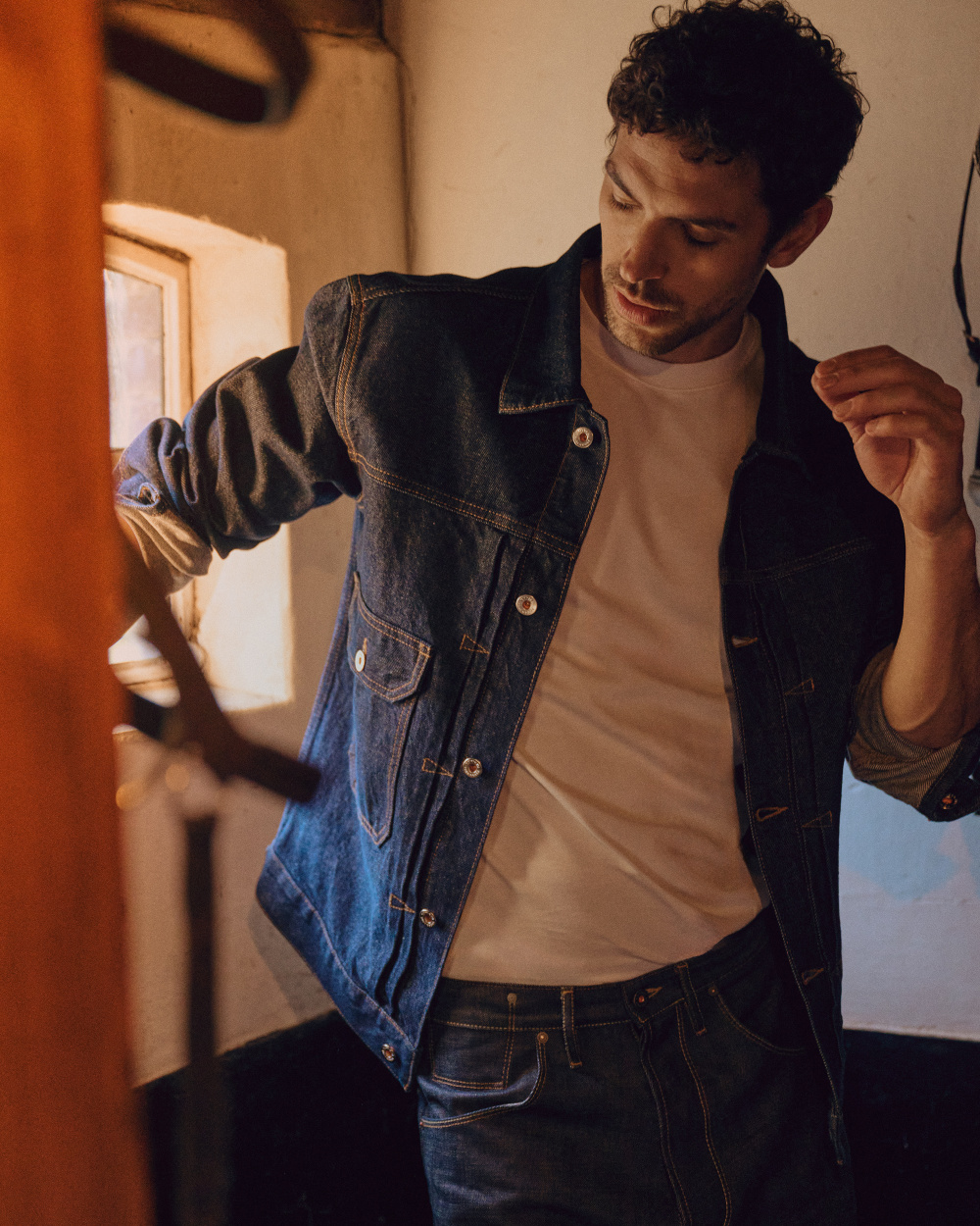 Nelson Pleated Jacket Rinse