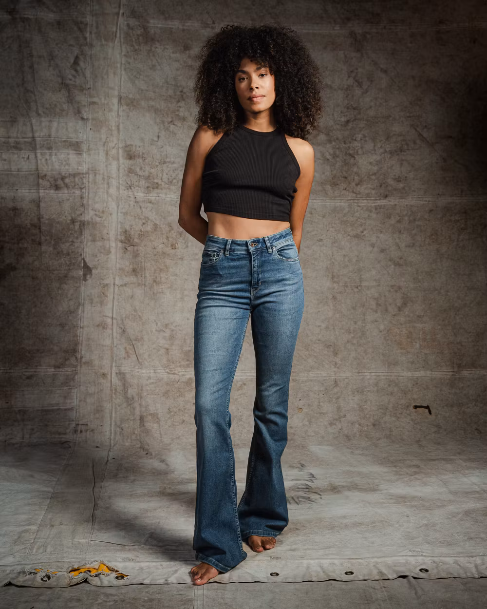 Lisette Flare Super Aged Blue