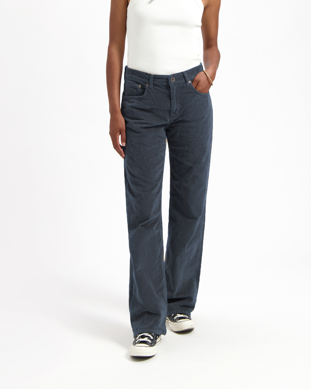 Lena Loose Corduroy Broek