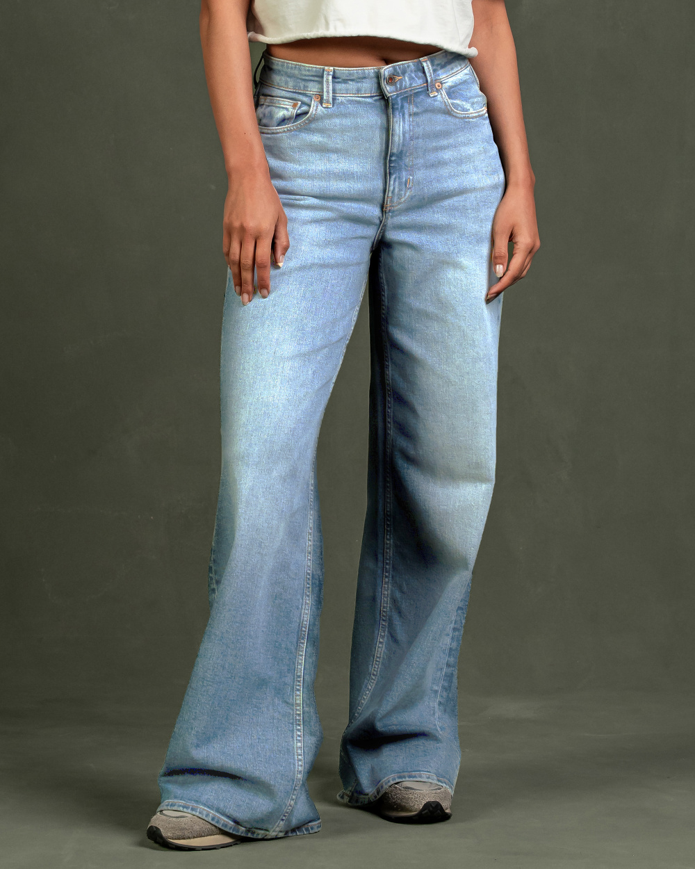 Harper Wide Leg Revintaged