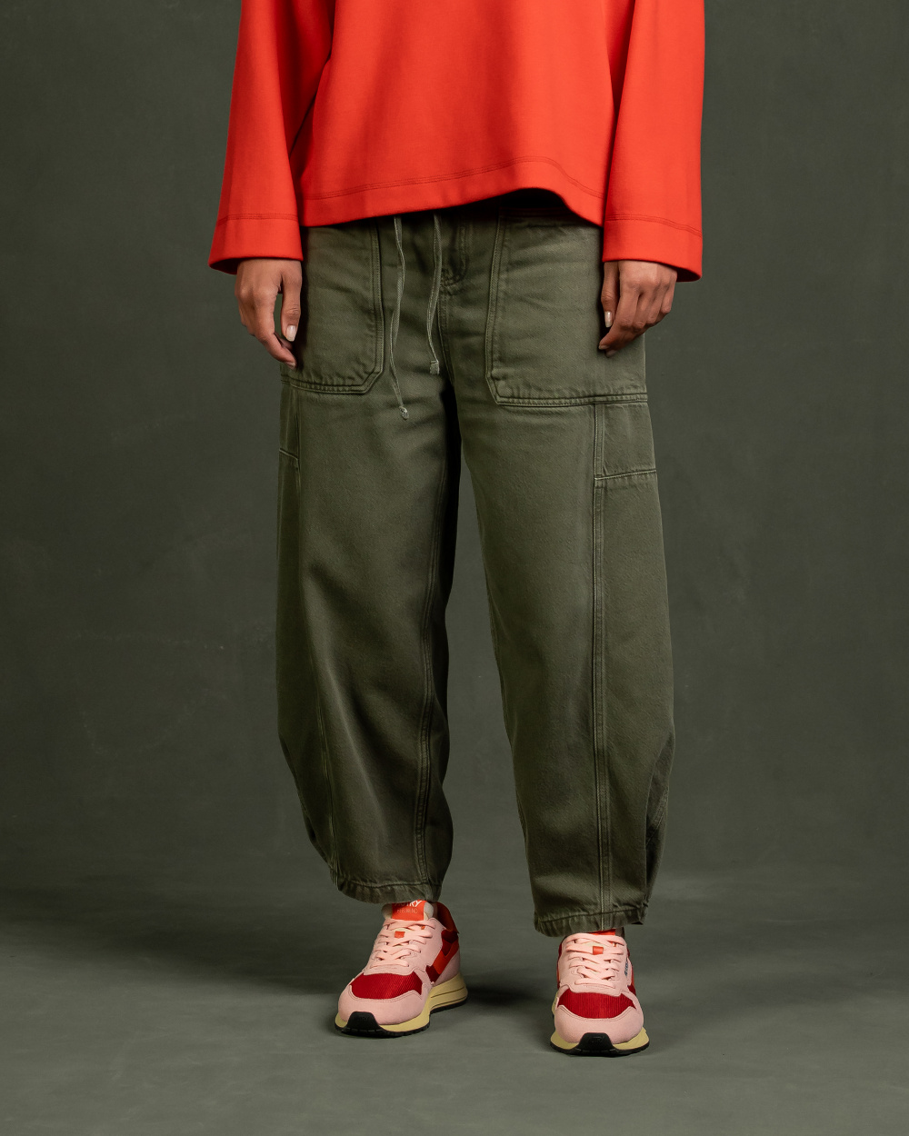 Juna Pant Moss Green