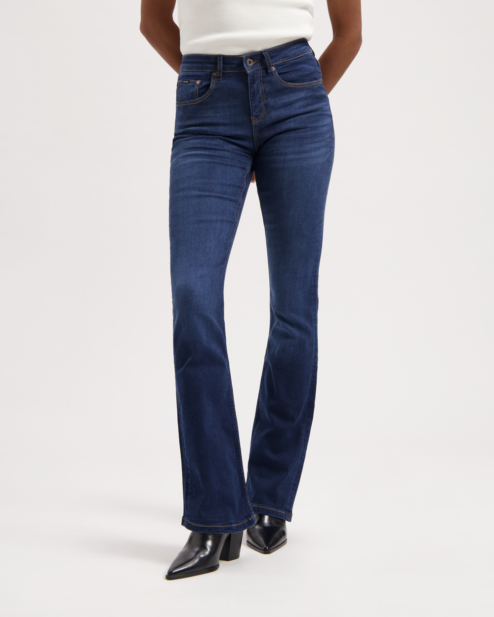 Amy Bootcut Herbal Blue