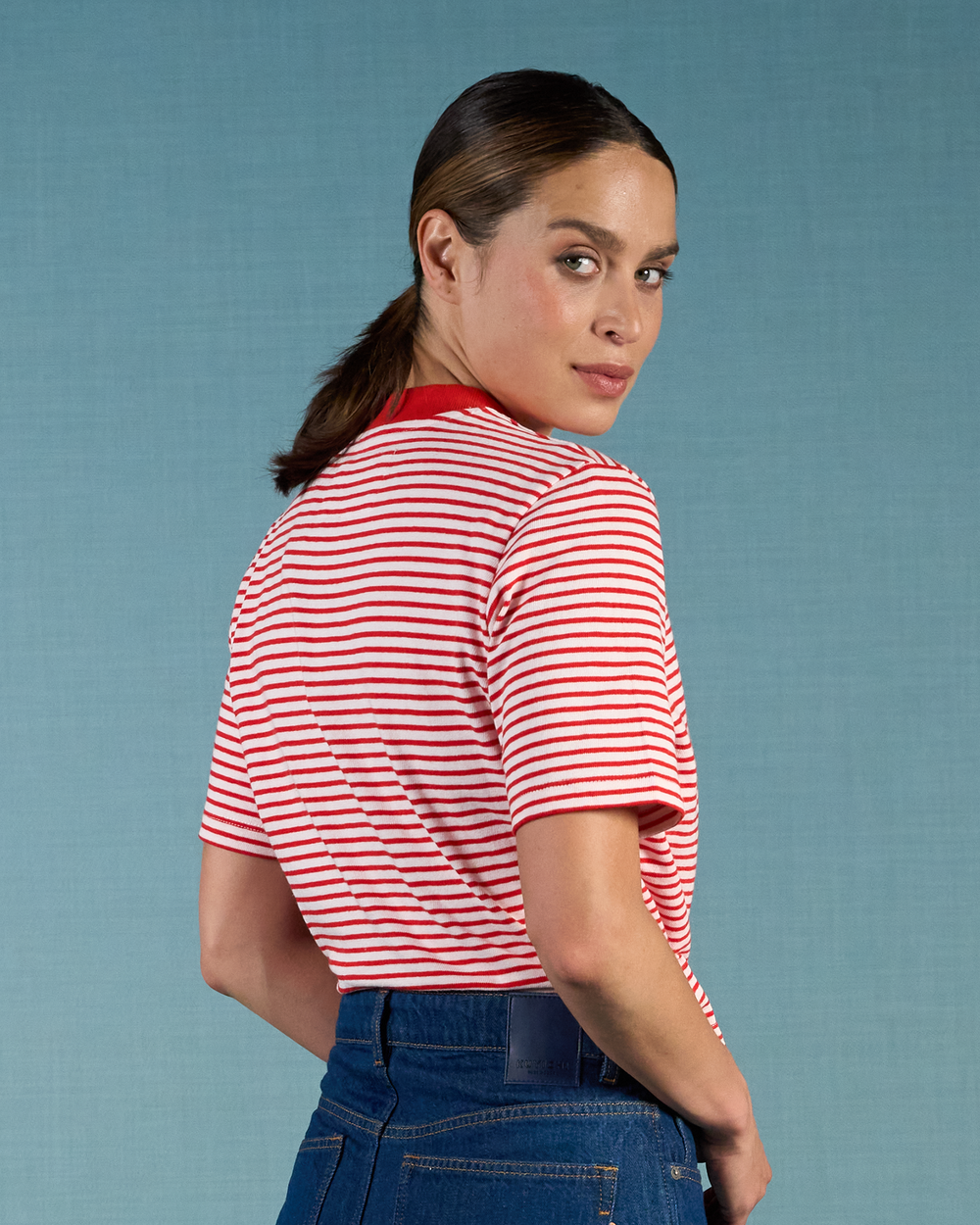 Jill Striped Tee