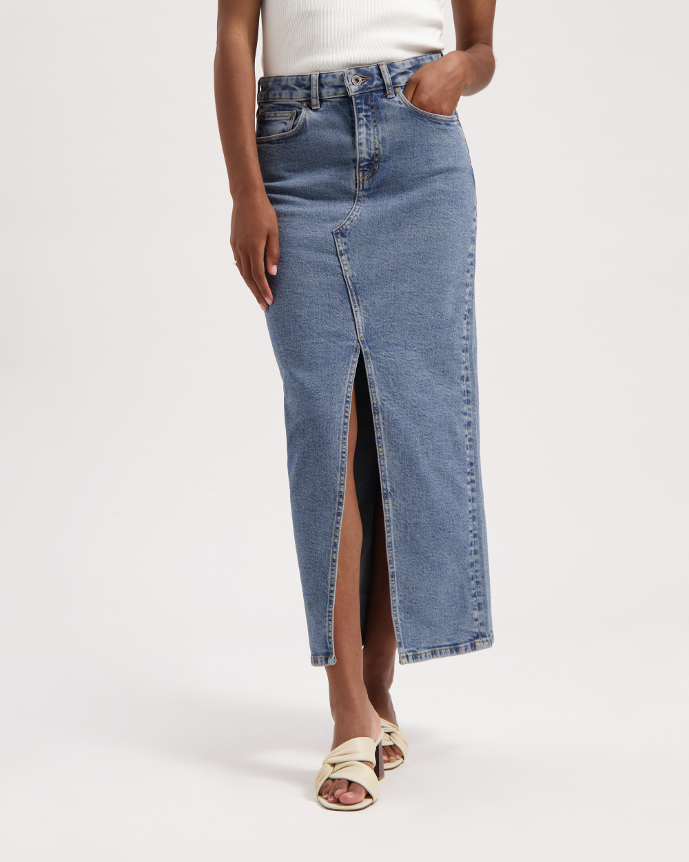 Coda Denim Skirt