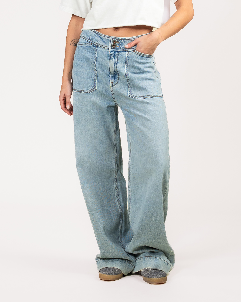 Farrah Worker Steel Blue