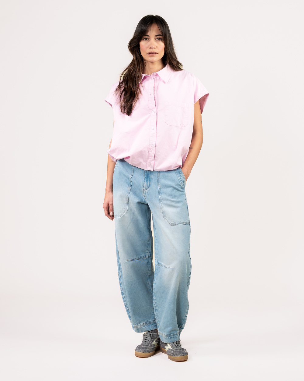 Jane Barrel Light Blue