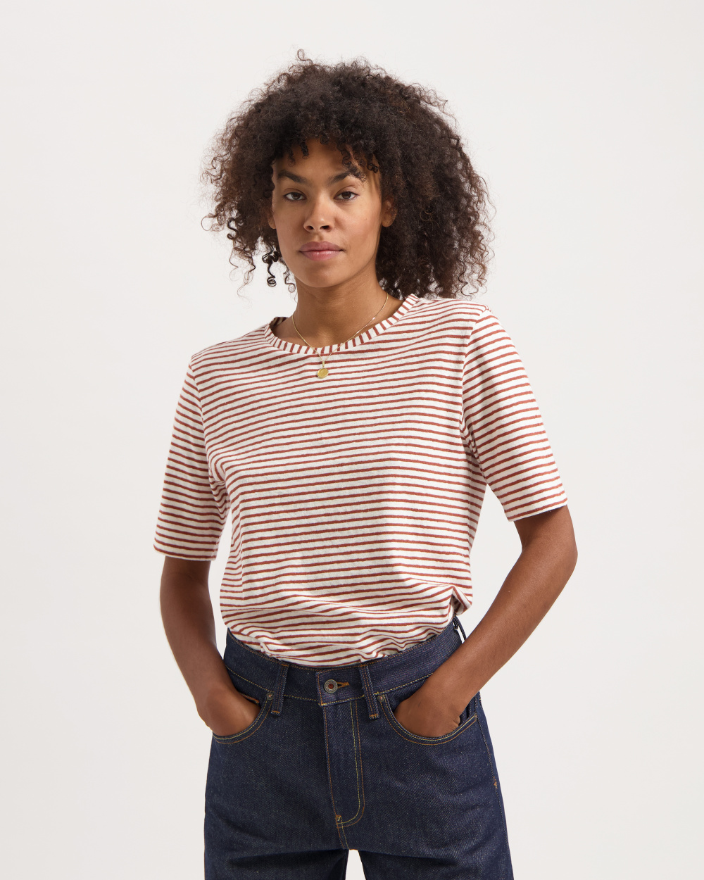 Olivia Striped Tee