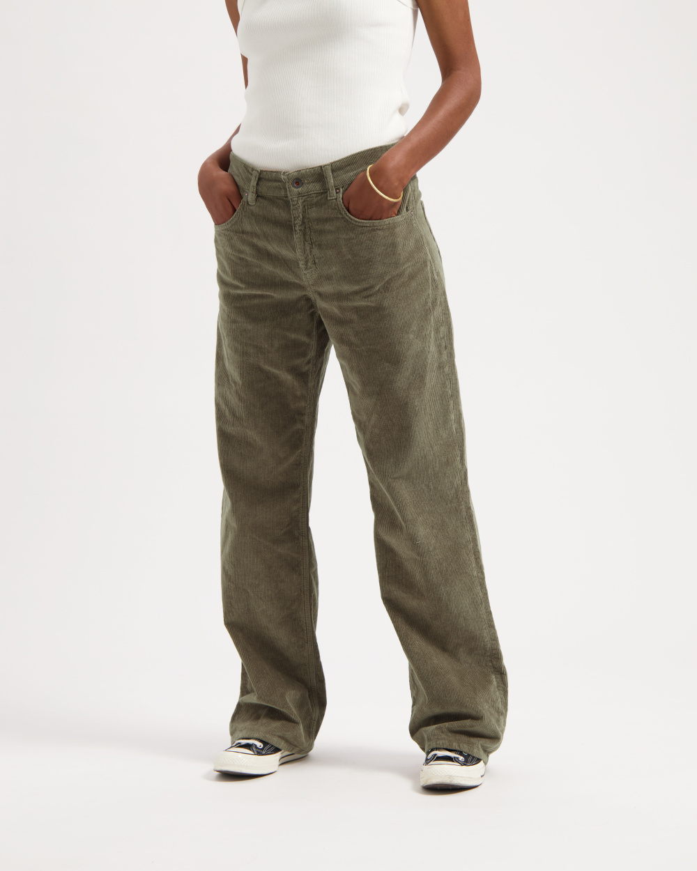 Lena Loose Corduroy Broek