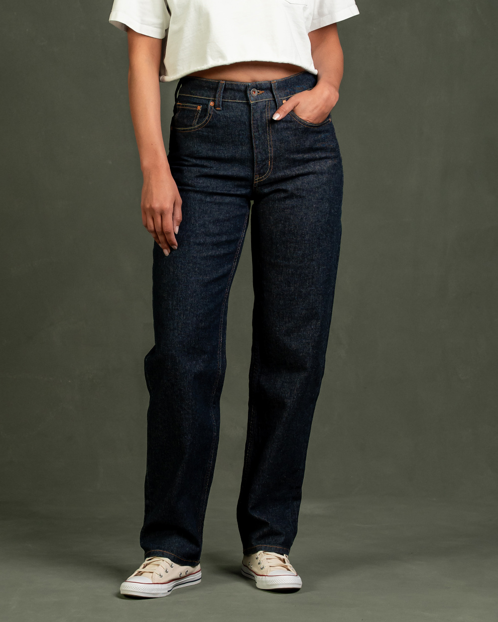 Lola Mom Jeans Rinse